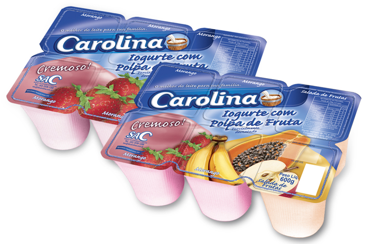 Iogurte Bandeja - Laticínios Carolina