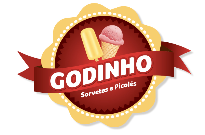 Godinho Sorvetes e Picolés - Logo